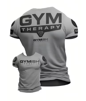 Men's Breathable Gym T-Shirt for Training & Workouts