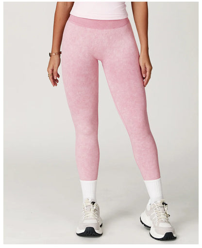 Women's High Waist Seamless Yoga Leggings for Gym & Fitness
