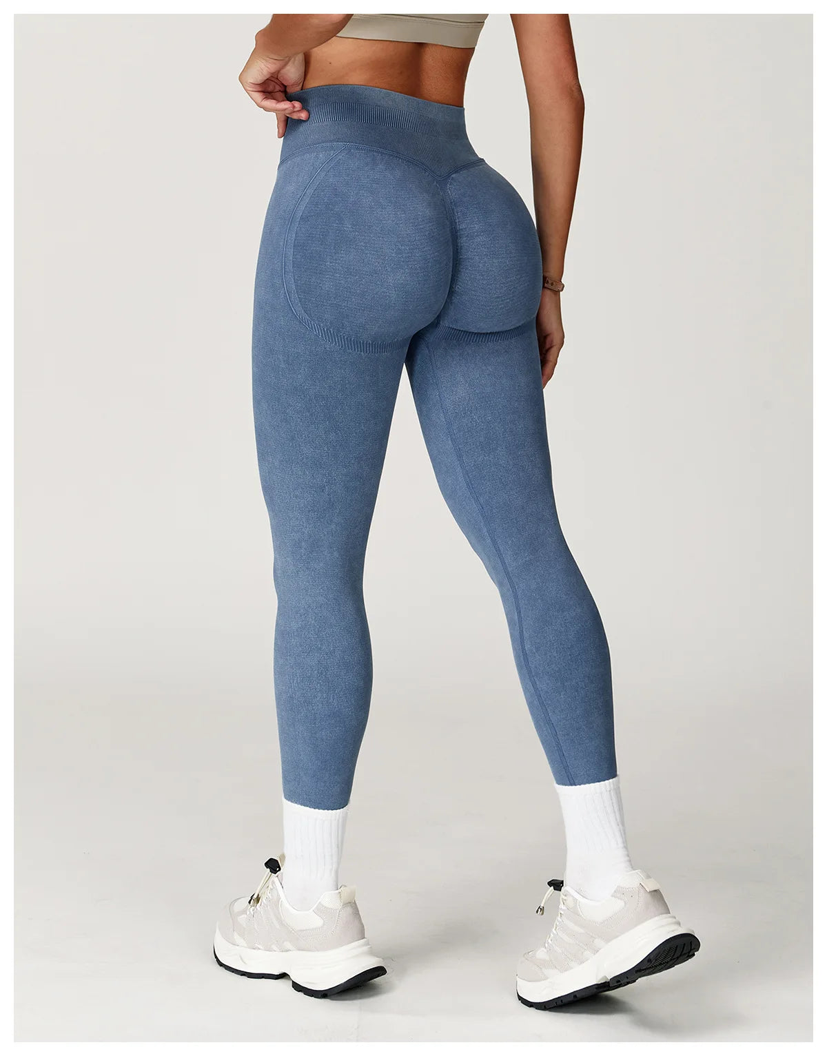 Women's High Waist Seamless Yoga Leggings for Gym & Fitness