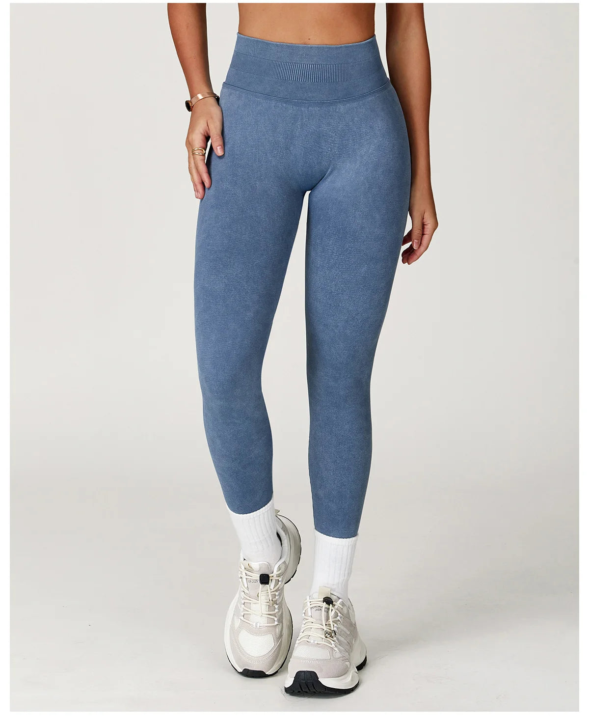 Women's High Waist Seamless Yoga Leggings for Gym & Fitness
