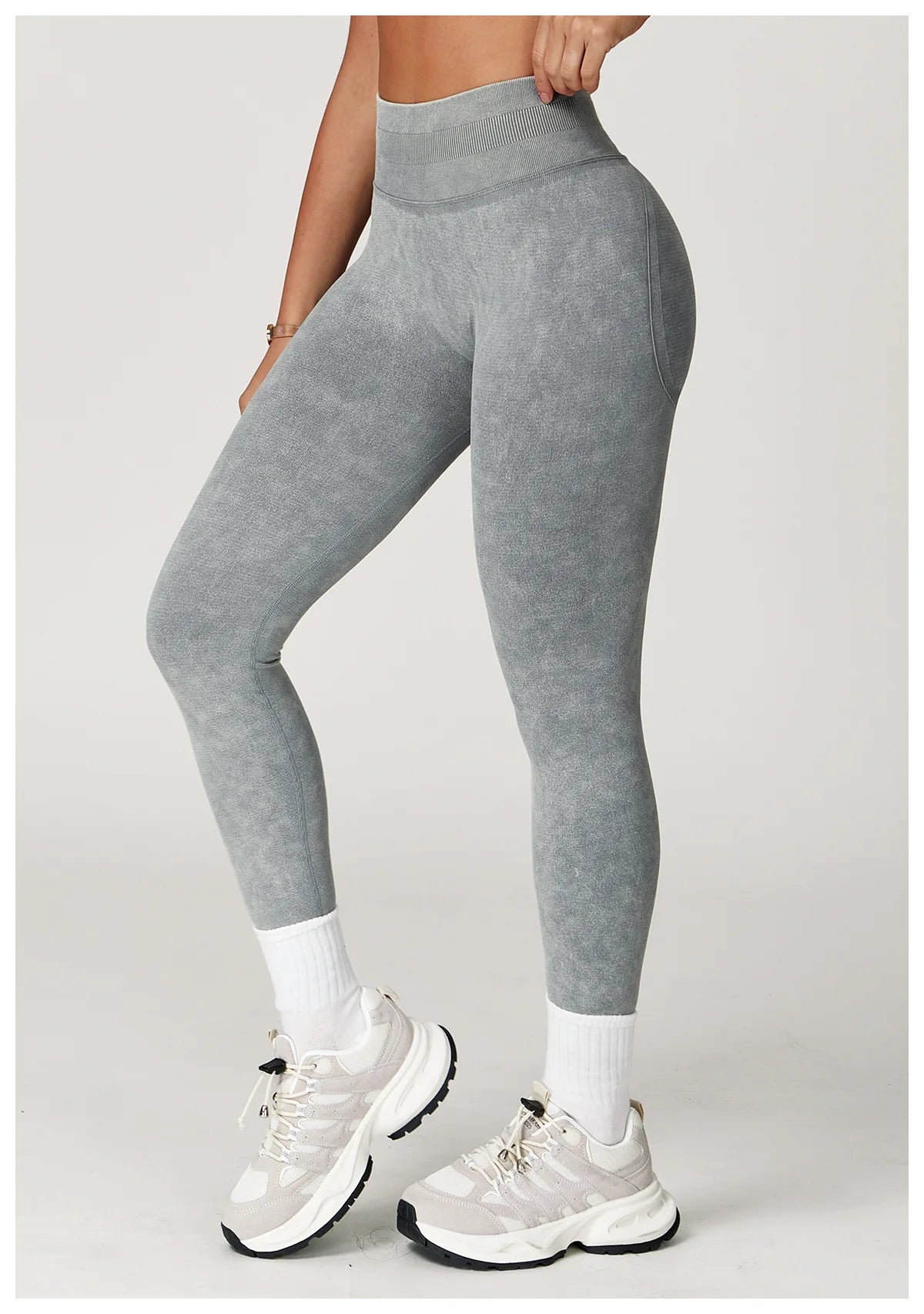 Women's High Waist Seamless Yoga Leggings for Gym & Fitness