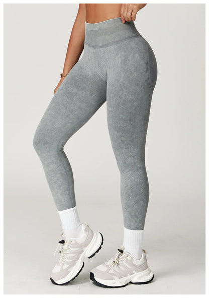 Women's High Waist Seamless Yoga Leggings for Gym & Fitness