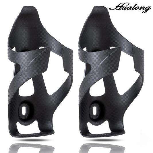Carbon Fiber Bike Water Bottle Cage for Road, MTB & Gravel Bikes