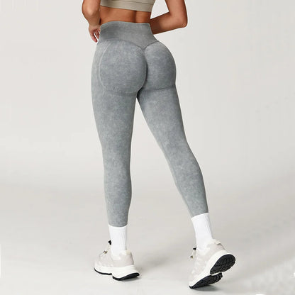 Women's High Waist Seamless Yoga Leggings for Gym & Fitness