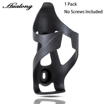 Carbon Fiber Bike Water Bottle Cage for Road, MTB & Gravel Bikes