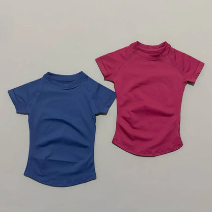 Women's Seamless Short Sleeve Workout Top for Yoga & Fitness
