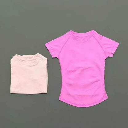 Women's Seamless Short Sleeve Workout Top for Yoga & Fitness