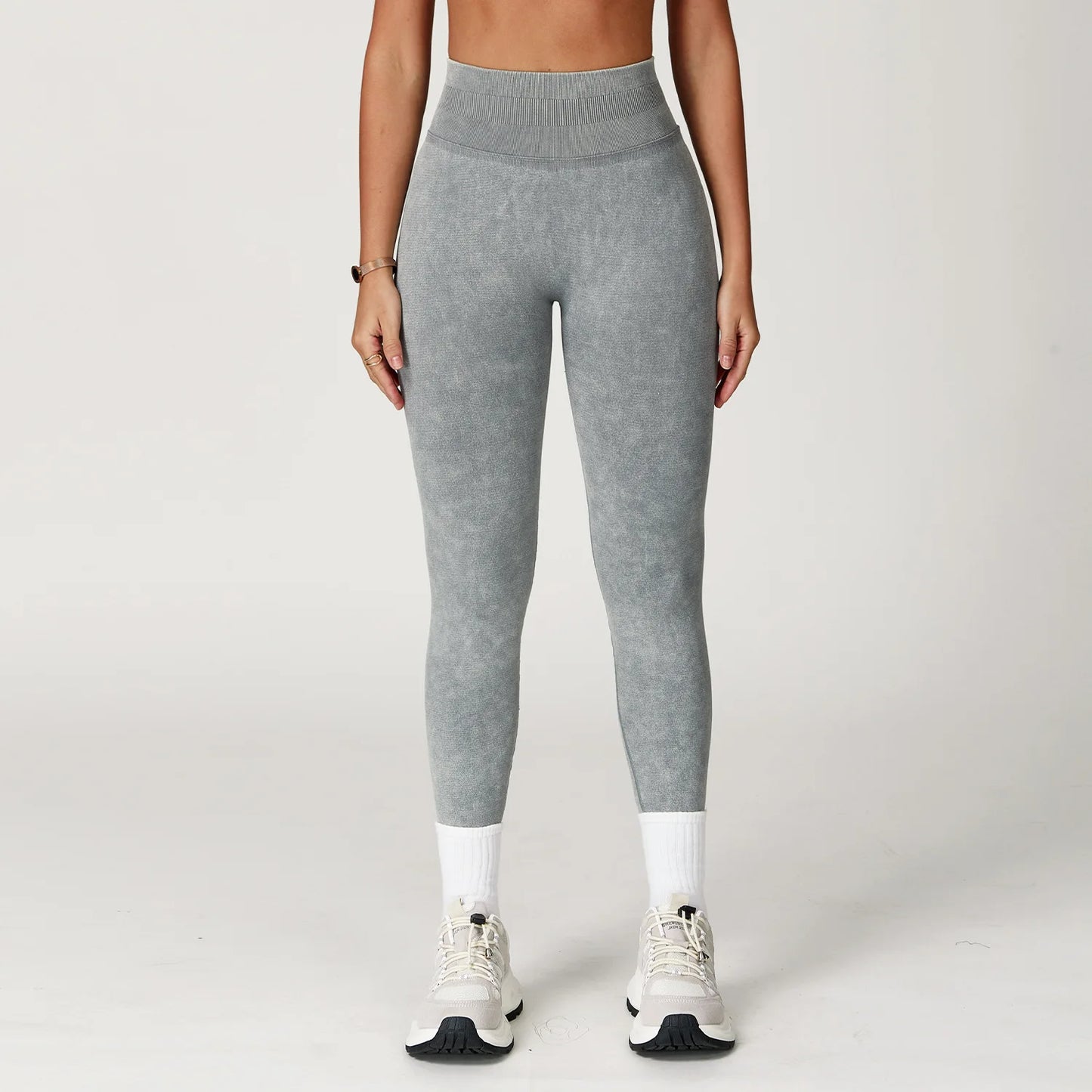 Women's High Waist Seamless Yoga Leggings for Gym & Fitness