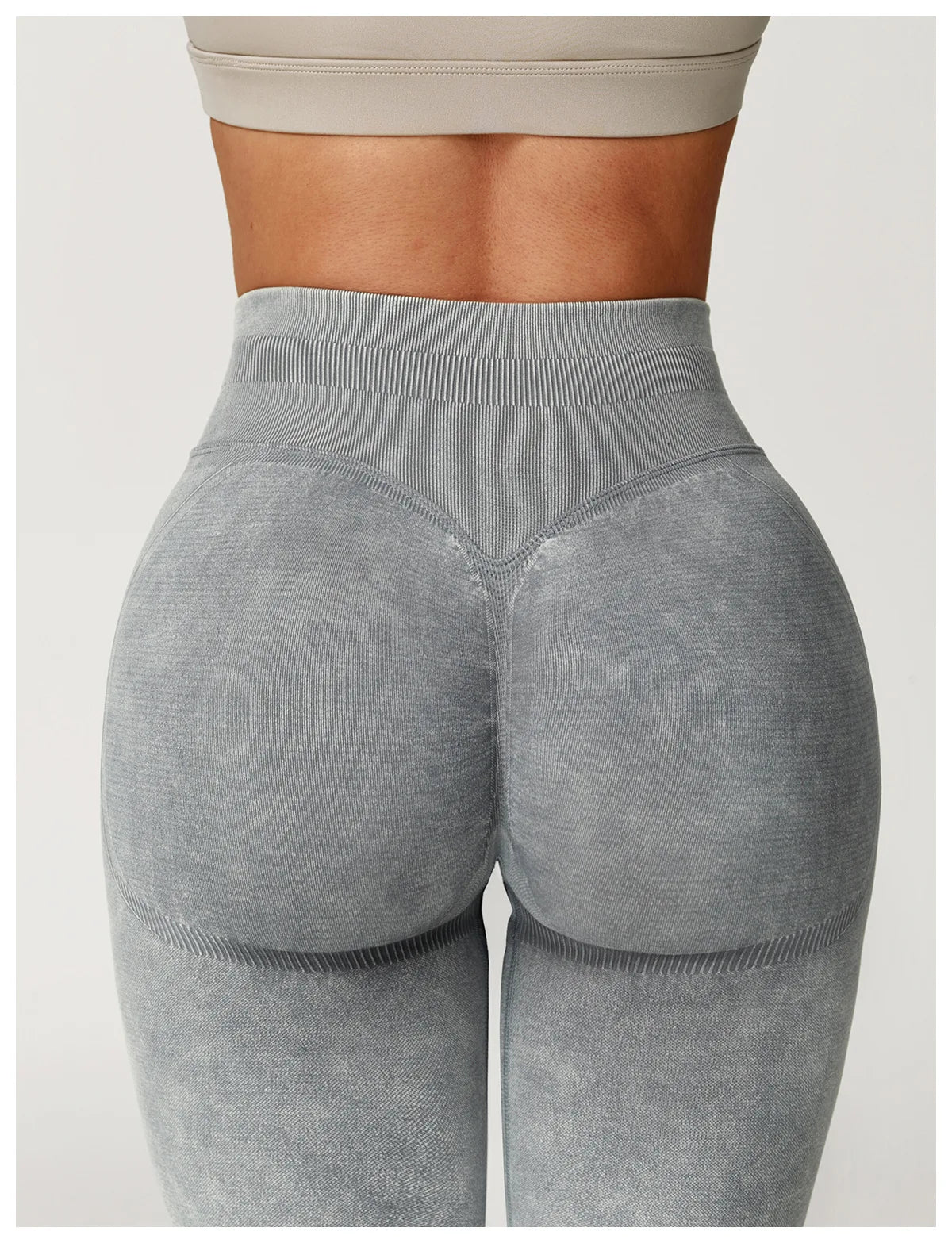 Women's High Waist Seamless Yoga Leggings for Gym & Fitness