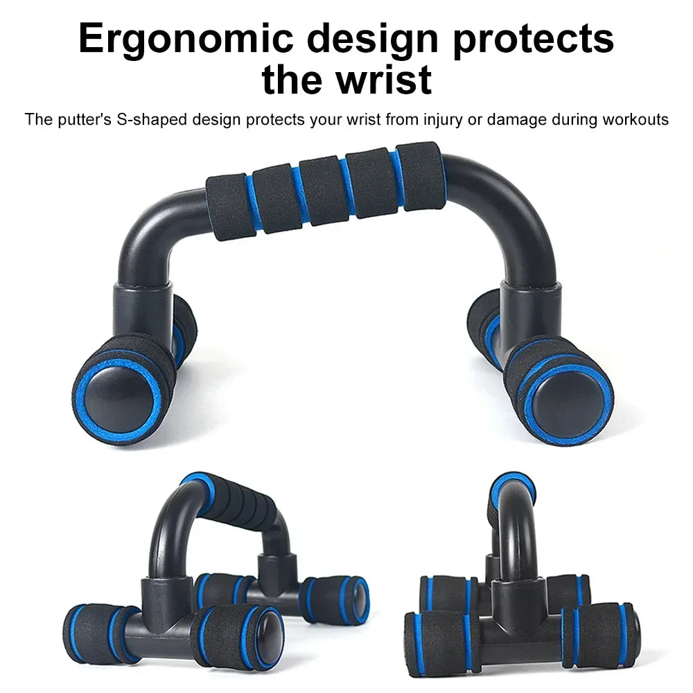 Push-Up Bars with Non-Slip Handles for Home Gym Strength Training