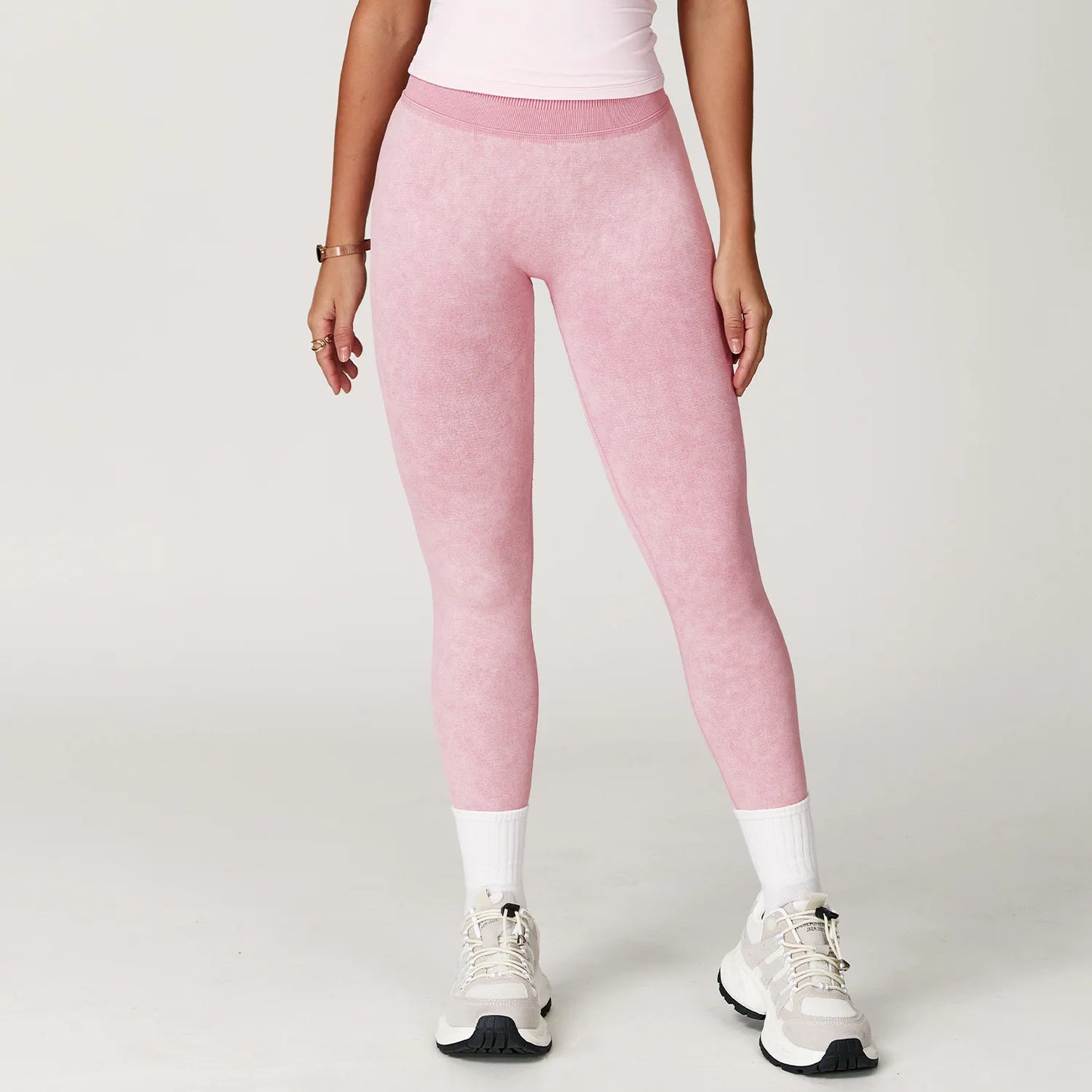 Women's High Waist Seamless Yoga Leggings for Gym & Fitness