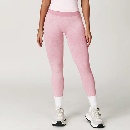 Women's High Waist Seamless Yoga Leggings for Gym & Fitness