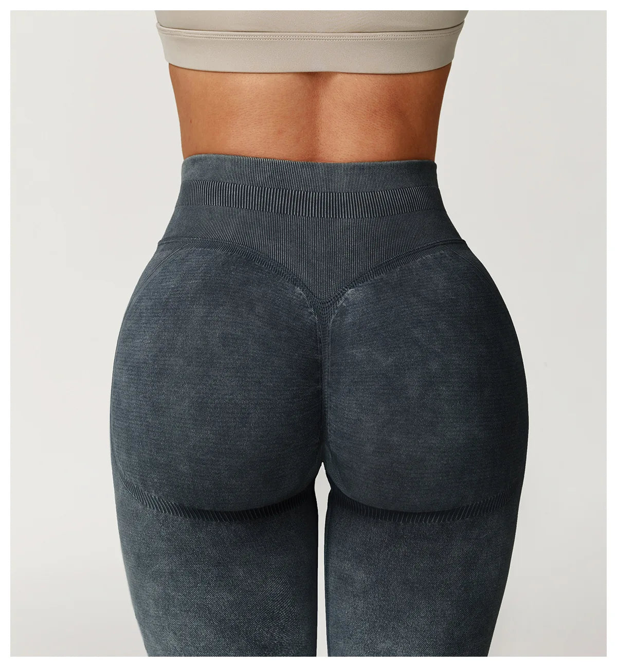 Women's High Waist Seamless Yoga Leggings for Gym & Fitness