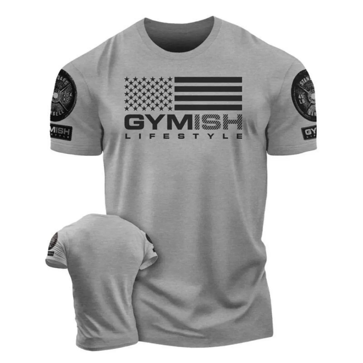 Men's Breathable Gym T-Shirt for Training & Workouts