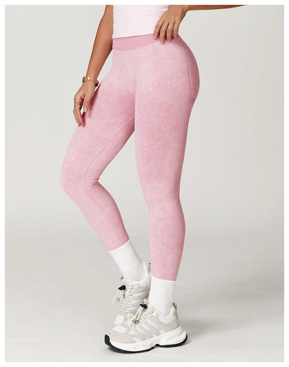 Women's High Waist Seamless Yoga Leggings for Gym & Fitness