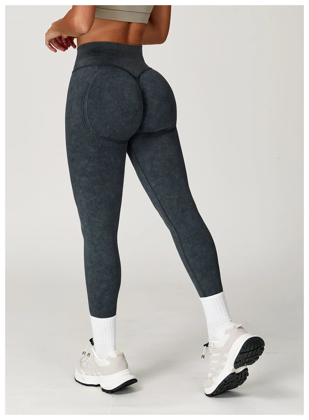 Women's High Waist Seamless Yoga Leggings for Gym & Fitness