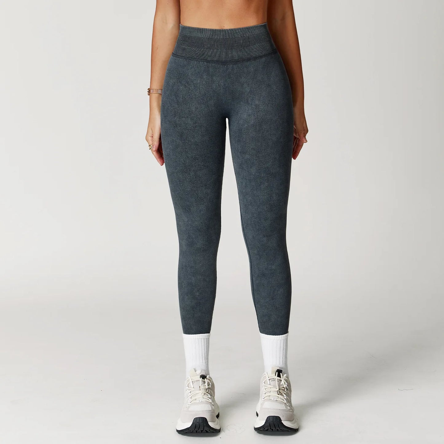 Women's High Waist Seamless Yoga Leggings for Gym & Fitness