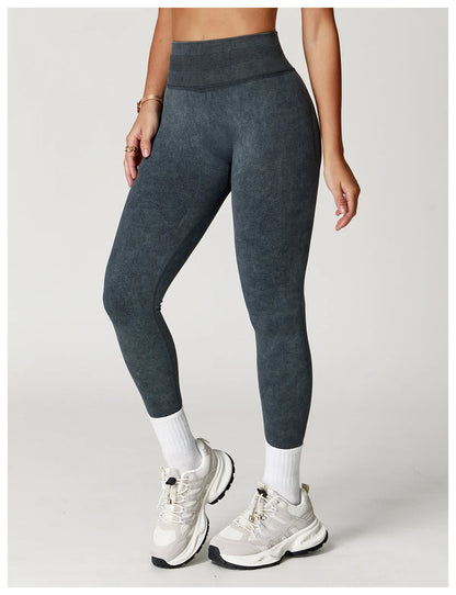 Women's High Waist Seamless Yoga Leggings for Gym & Fitness